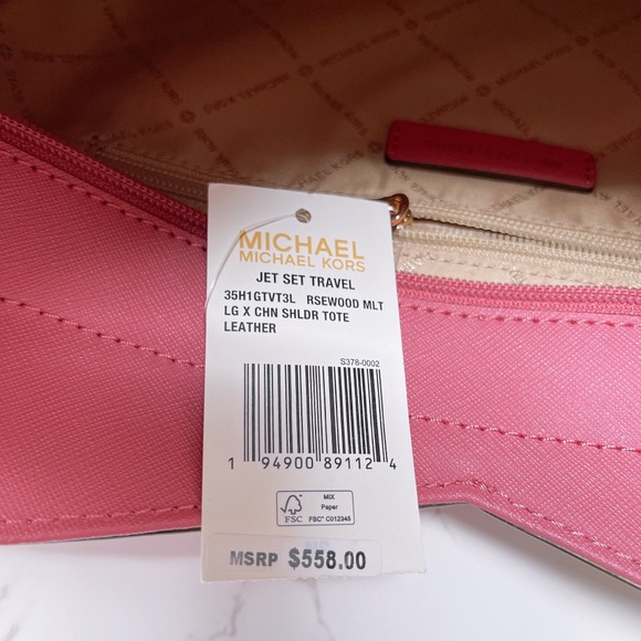 Michael Kors JST Large Chain Shoulder Bag Set - Picture 3 of 14